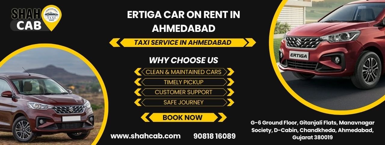 Ertiga Taxi Service in Ahmedabad